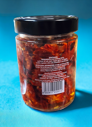 Вяленые томаты со специями agromonte 290 г