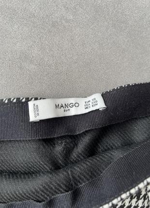 Юбка mango xs гусиные лапки3 фото