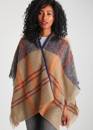 Шерстяное пончо от max&co шерстяной палантин шарф пончо бренд  max&co4 фото