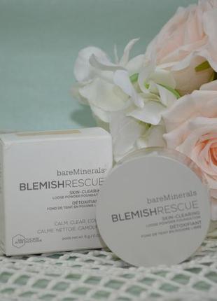 Рассыпная пудра для кожи bare minerals blemish rescue skin-clearing loose powder foundation