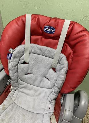 Детский стул для кормления - chicco polly magic relax red4 фото