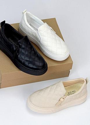 Слипоны женские/текстиль✨😍