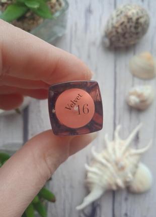Жидкая вельветовая помада для губ bourjois rouge edition velvet тон 16