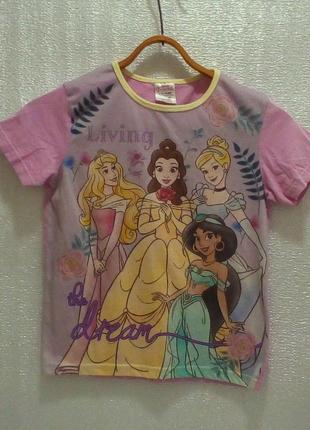 Детская футболка принцессы диснея2 фото