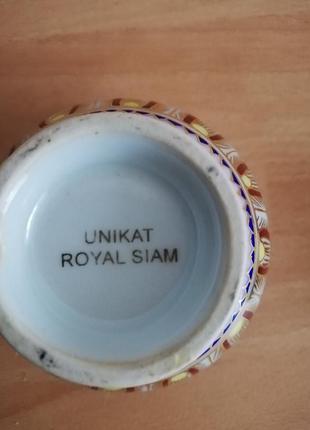 Шкатулка фарфоровая с крышкой unikat royal siam5 фото