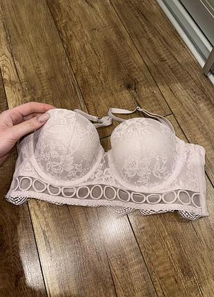 Бюст victoria’s secret пильно-рожевий