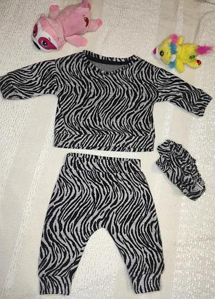 Теплий костюм теплий комплект 0-3 міс