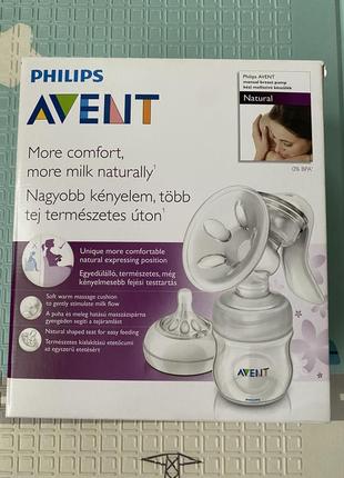 Ручной молокоотсос philips avent comfort2 фото