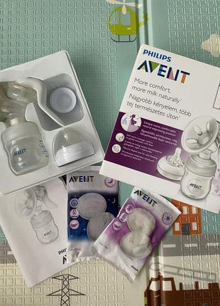 Ручной молокоотсос philips avent comfort3 фото