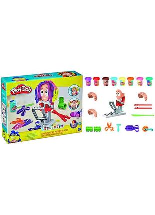 Ігровий набір із пластиліном play-doh crazy cuts stylist божевільні зачіски, f1260