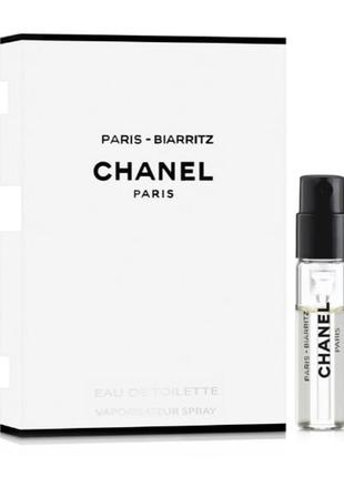 Chanel paris-biarritz туалетна вода (пробник)