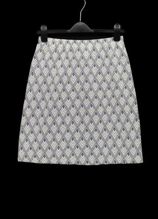 Новая красивая юбка "next" с принтом, uk8/eur36.1 фото
