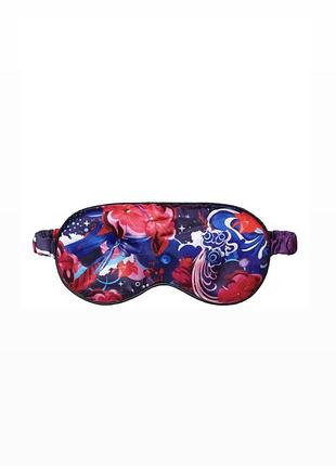 Атласная маска для сна в рождественском оформлении cult beauty 2023