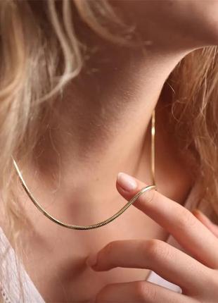 ⛓️ цепочка медицинская сталь хирургическая сталь змейка снейк