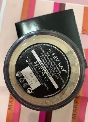 Розсипна пудра від mary kay .відтінок медиум айворі - натуральний.