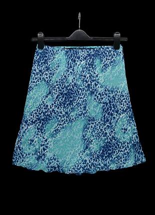Ніжна шифонова спідниця "blue motion" з принтом, eur36-38.