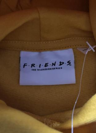 Кофта укороченная на флисе friends5 фото