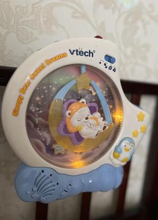 Музичний світильник проектор  vtech sleepy bear sweet dreams.