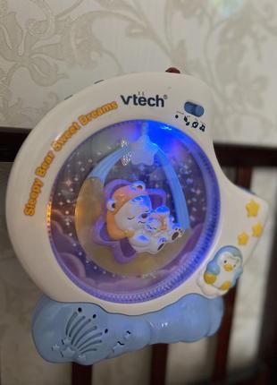 Музыкальный светильник проектор vtech sleepy bear sweet dreams.2 фото