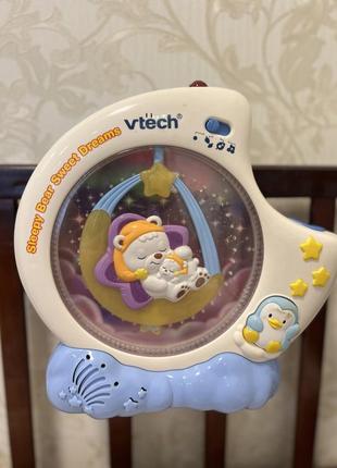 Музыкальный светильник проектор vtech sleepy bear sweet dreams.4 фото