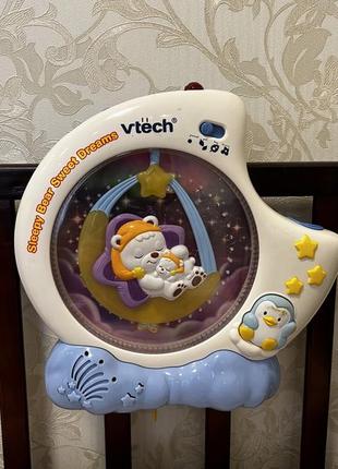 Музичний світильник проектор  vtech sleepy bear sweet dreams.5 фото