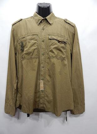 Чоловічі сорочки з довгим рукавом z-brand vintage р.48-50 003dr