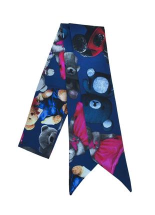 Твилли, шарфик-галстук, дизайнерский шарф, шарф-лента my scarf1 фото
