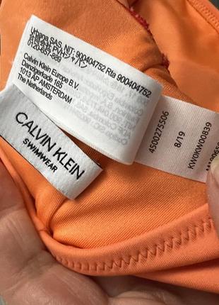 Верх от купальника calvin klein s бикини верх купальника оригинал6 фото