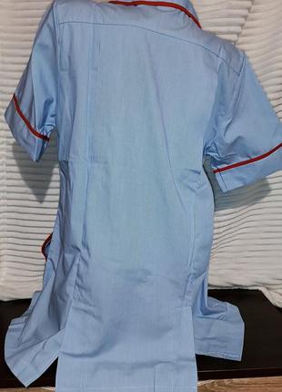Медицинский халат, хирургический халат, медицинская форма, спецодежда женский3 фото