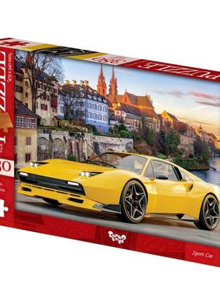 Пазлы классические желтая машина, 380 элементов, c380-06-10