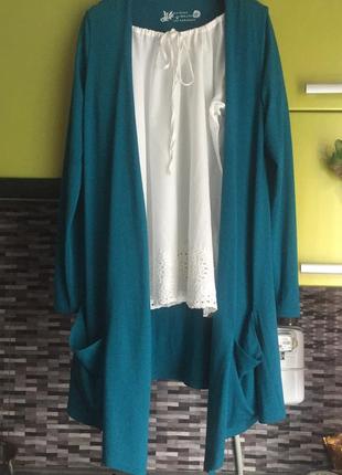 Фирменный кардиган 38/м