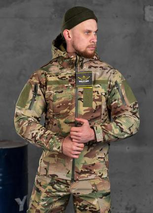 Куртка тактическая камуфляжная водоотталкиваюзая мультикам  , весенняя армейская куртка .2 фото
