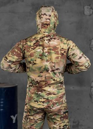 Куртка тактическая камуфляжная водоотталкиваюзая мультикам  , весенняя армейская куртка .6 фото