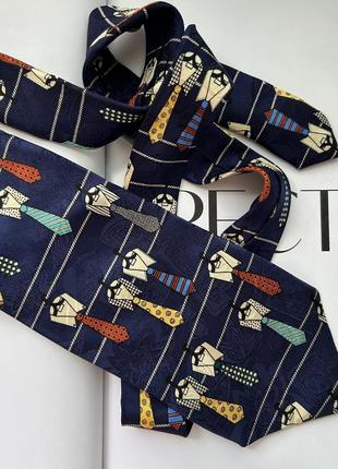 Шовкова краватка з краватками оригінальний аксесуар4 фото