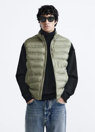Мужская жилетка безрукавка zara