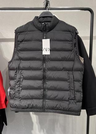 Мужская жилетка безрукавка zara