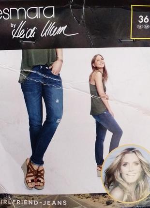 Модные и нежные джинсы, бойфренды, германия, евро р-р 34 (наш 40), esmara3 фото