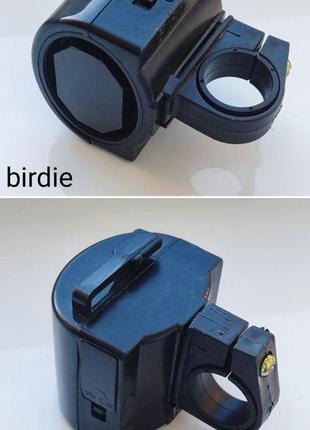 Электронный звуковой сигнал "bird" для велосипеда 90db (скутера, электросамокатов). цвет —черный.