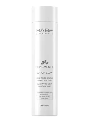 Лосьон-тоник babe laboratorios depigment+ lotion glow1 фото