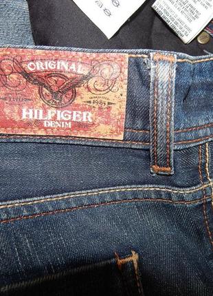 Джинсы фирменные женские hilfiger denim оригинал сток, w 29 l 32 eur 50 ukr 074ds (только в указанном размере)10 фото