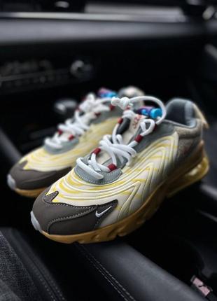 Кросівки в стилі nike air max 270 react travis scott