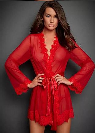 Халат сетка с кружевом z-01😍 + трусики