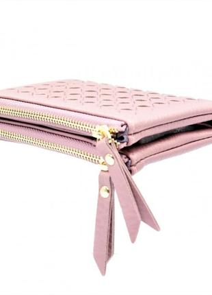 Кошелёк женский dunxilu seyi 201-356-pink розовый