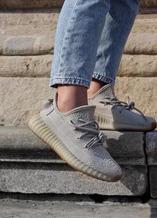 Кросівки adidas yeezy 350 sasame beige  ( lux ) кроссовки