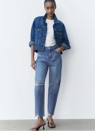 Джинси mom zara