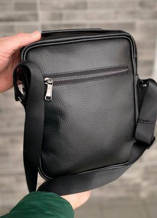Мужская повседневная сумка через плечо барсетка классическая деловая choice7 фото