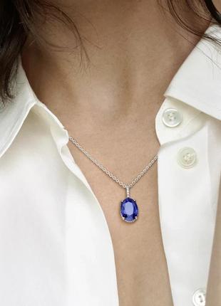 Ожерелье pandora "блискучий ореол" (код 390055c01) - сияние и изысканность в каждом элементе!