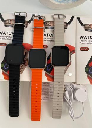 Розумний годинник smart watch gt9 ultra (білий) marketopt