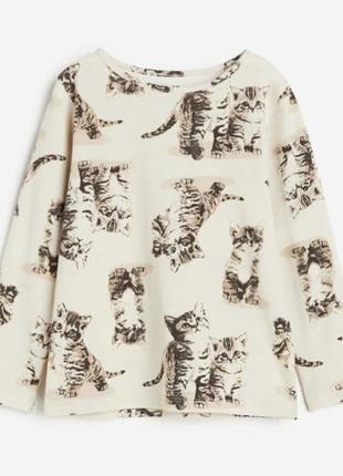 Лонгслив реглан h&amp;m