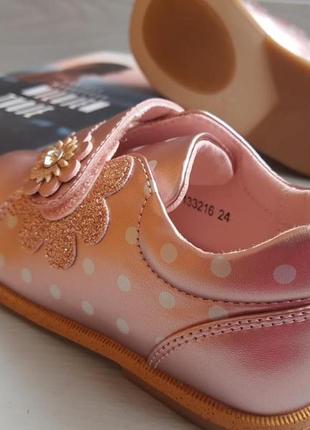 Лаковые деми туфли для девочки с супинатором р.22, 23, 25, 265 фото